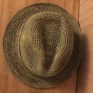 Anthropologie green hat.